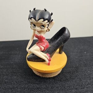 Betty Boop Cork Topper For a Candle or Jar